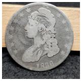 1836 Capped Bust Half Dollar