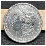 1885-O Morgan Dollar XF
