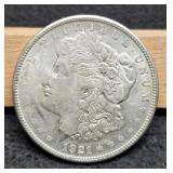 1921-S Morgan Dollar XF