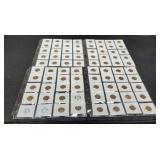 (80) Wheat Cents 1930-D To 1958-D Consecutive,