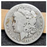 1889-CC Morgan Dollar