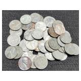 (50) 1943 Steel War Cents