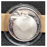 1994 1 Troy Oz. Silver Christmas Round