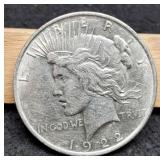 1922 Peace Dollar AU