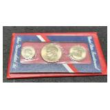 1976 3 Silver coin Bicentennial Unc. Set