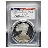 1986-S Slab Proof Silver Eagle PCGS PR69 DCAM
