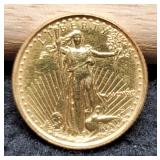 1990 $5 1/10 Oz. Gold Eagle Unc.