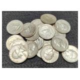 (20) Silver W. Quarters