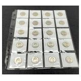 (20) 1964-P&D W. Quarters AU