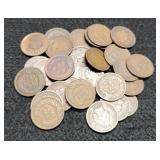(32) Indian Head Cents Back To 1890