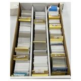 Box of Sports Cards
