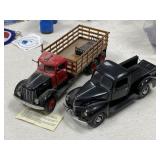 2 - Diecast Trucks inc/ Franklin Mint