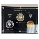 1995-1996 Chicago Bulls Proof Set