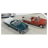 2 - Diecast Franklin Mint Convertibles