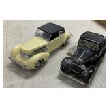 2 - Franklin Mint Diecast Cars