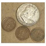 Franklin Silver Half Dollar