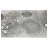 Glass Platters and Bowls