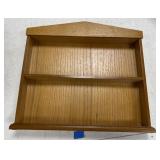 New Oak Shadow Display Box