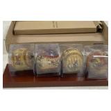 4 - Civil War Collector Baseballs