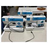 3- Singer Sewing Machines -All AS IS