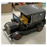 Battery Operated Tin Litho Car