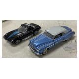 2 - Diecast Franklin Mint Cars