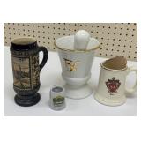 Apothecary and Steins