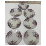 7 - Lefton Dessert Plates