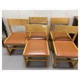 5 - Wood Chairs