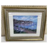 Framed Sailboat Print