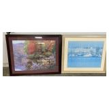 2 Large Framed Prints