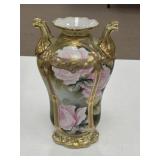 Nippon Hand Painted 10" Vase