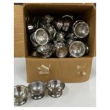 Large Box of Stainless Sherbets/Ramikens