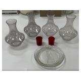 Retro Lamp Shades, Goebel Plate, More