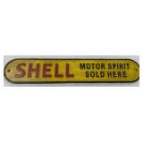 Shell 19" Iron Sign