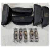 5 Franklin Mint Collector Knives