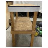 2 Tiered Plywood Table