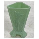 Deco Jadeite Vase
