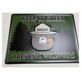 Metal 16" Keep It Green Sign