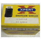 24 Rounds 14ga. Western Shot Shells