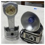 Piston Clock & Camera