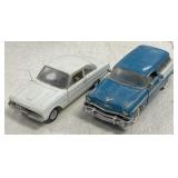 2 Franklin Mint Diecast Cars