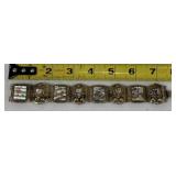 Mexican Silver Bracelet Mother of Pearl