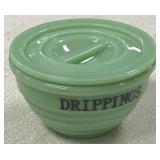 Jadeite Grease Jar