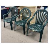 3 - Stackable Deck Chairs