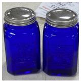 Cobalt Blue Salt & Pepper Shakers