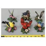 6 - Lenox Bird Figurines