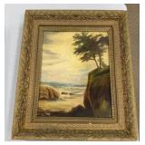 Oil Painting in Wood Frame