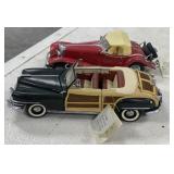 2 - Franklin Mint Diecast Cars