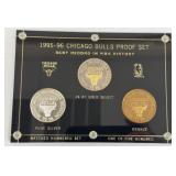 1995-1996 Chicago Bulls Proof Set